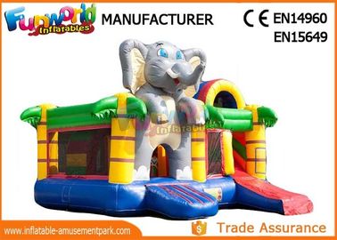 Inflatable Animal Bouncy Castle With Slide For Kids And Adults