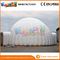 PVC tarpaulin Dome Inflatable Igloo Tent For Camping with Hand printing