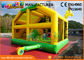 Animal Inflatable Bounce House Slide Combo With Hand Pringting ROHS EN71
