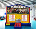 Commercial 0.55mm PVC Inflatable Bounce Houses Quadruple Stitching