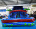 EN71 Advertisement Commercial Bounce House With Water Slide