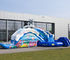 Amusement Park Inflatable Water Slide Pool Customized Size