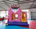Kids Pink Jumping Combos Inflatable Bounce House For Hotel