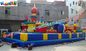 OEM Safety Inflatable Amusement Park Play Structures 14L x 7W x 5H Meter